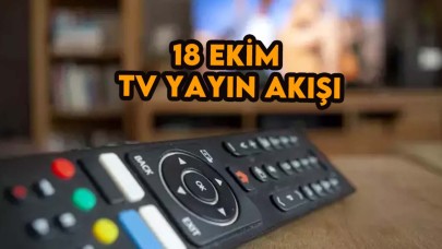 18 Ekim 2023 Çarşamba TV yayın akışı! TV'de bugün neler var? Atv,  Kanal D,  Show TV,  Star TV,  FOX TV,  TV8 ve TRT 1 yayın akışı