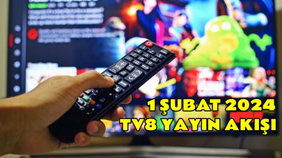 1 - 2 Şubat 2024 TV8 yayın akışı! 📺  TV8'de bugün ne var,  bu akşam tv8'de neler var? TV yayın akışı