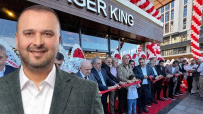 Burger King Açılışına Katılan Başkan: Kurdele Kestim,  Yemek Yeseydim Destek Verirdim