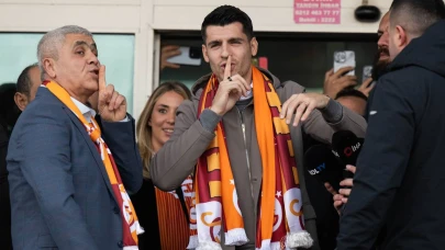 Galatasaray Yeni Transferi Alvaro Morata'yı İstanbul’a Getirdi