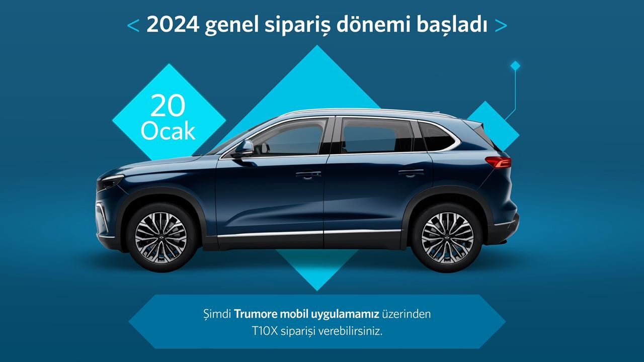 togg t10x genel siparişi nasıl verilir