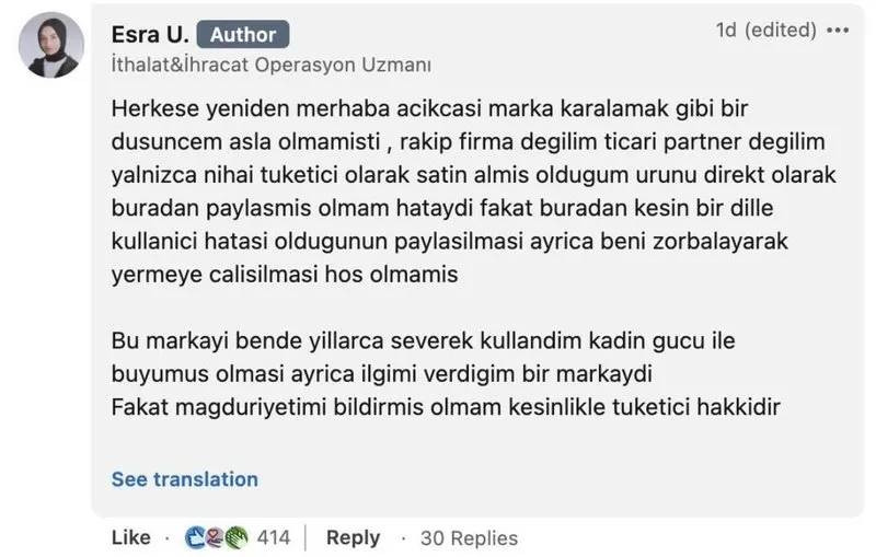 Tunaoğlu’nun tehdit ettiği müşteriden yeni açıklamalar