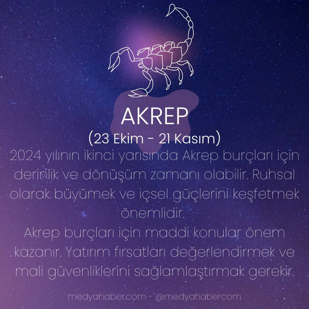 Burç yorumu: Akrep Burcu